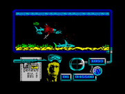 Navy Moves for ZX Spectrum - A shark got me!