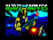 Navy Moves for ZX Spectrum - Loading screen.