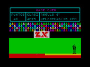 Video Olympics for ZX Spectrum - Game over.