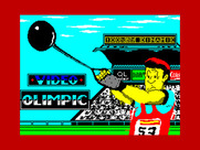 Video Olympics for ZX Spectrum - Loading screen (alternate).