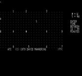 Air Traffic Controller for Exidy Sorcerer - Title screen.