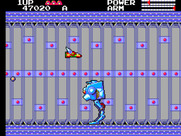 TransBot for Sega Master System - A large end of level boss...