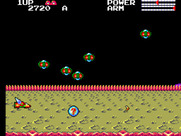 TransBot for Sega Master System - Pick up the "?" to upgrade your weapons.