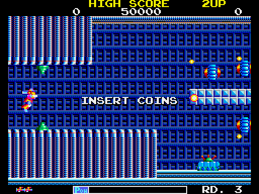 TransBot Arcade Screenshot: Game demo.