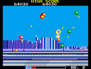 TransBot for Arcade - Opponents appear in varying waves.
