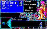Cosmic Soldier: Psychic War for PC-8800 Series - One of the game menus.