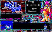 Cosmic Soldier: Psychic War for PC-8800 Series - Found some kind of shuttle.