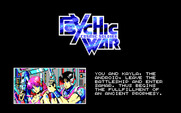 Cosmic Soldier: Psychic War for IBM PC/Compatibles - The introduction continues...