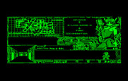 Cosmic Soldier: Psychic War for IBM PC/Compatibles - Exploring the corridors...