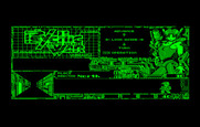 Cosmic Soldier: Psychic War for IBM PC/Compatibles - Game start.