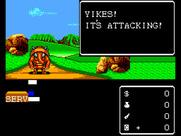 Miracle Warriors: Seal of the Dark Lord for Sega Master System - Another creature attacks...