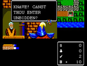 Miracle Warriors: Seal of the Dark Lord for Sega Master System - Hmm, is this guy friendly?