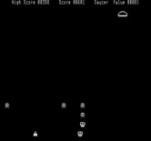 Martian Invaders for Exidy Sorcerer - The aliens have landed...game over.