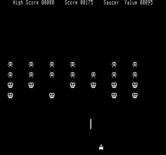 Martian Invaders for Exidy Sorcerer - Avoid alien fire!