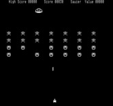 Martian Invaders for Exidy Sorcerer - The saucer appears!