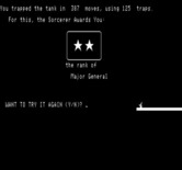 Tank Trap for Exidy Sorcerer - I have the rank of Major General for my success!