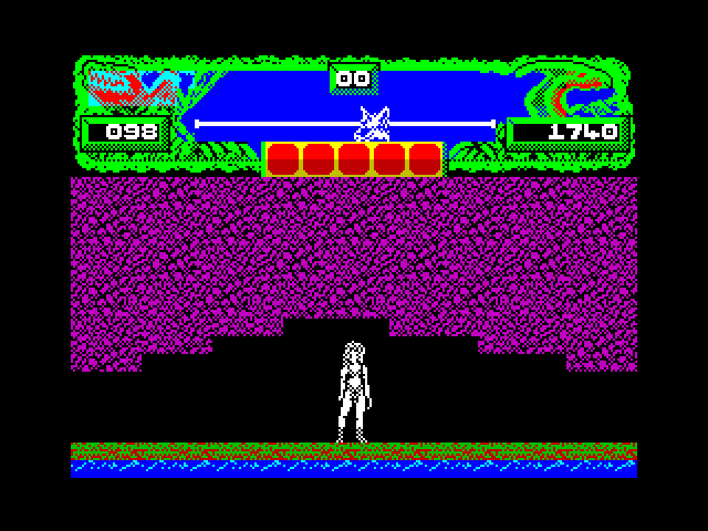 Vixen ZX Spectrum Screenshot: Another level complete...