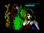 Vixen for ZX Spectrum - Loading screen.