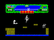 Vixen for ZX Spectrum - Be careful on these small platforms!