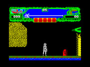 Vixen for ZX Spectrum - Game start.