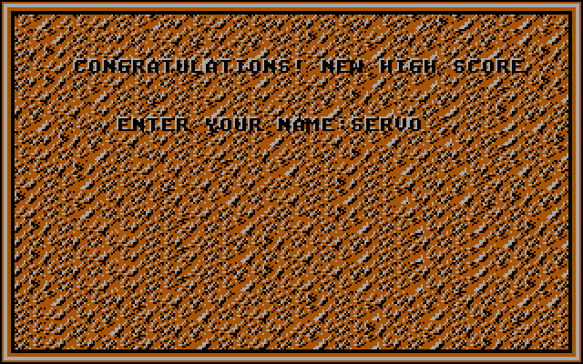 Vixen IBM PC/Compatibles Screenshot: A new high score!