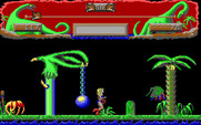 Vixen for IBM PC/Compatibles - Be sure to avoid or whip that creature up ahead...