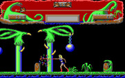 Vixen for IBM PC/Compatibles - One enemy destroyed...
