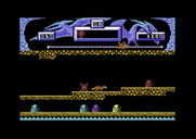 Vixen for Commodore 64 - As the fox, collect treasures before time runs out.