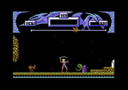 Vixen for Commodore 64 - Attacks from all directions!