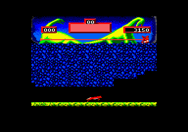 Vixen Amstrad CPC Screenshot: Now I'm a fox!