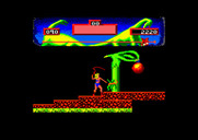 Vixen for Amstrad CPC - Whipping a creature...