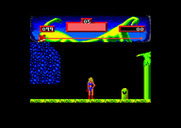 Vixen for Amstrad CPC - Game start.