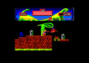 Vixen for Amstrad CPC - Attacking...