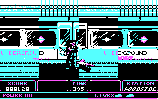 Fallen Angel IBM PC/Compatibles Screenshot: I've been knocked down!