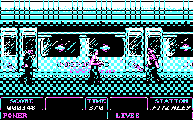 Fallen Angel IBM PC/Compatibles Screenshot: My next opponents approach!
