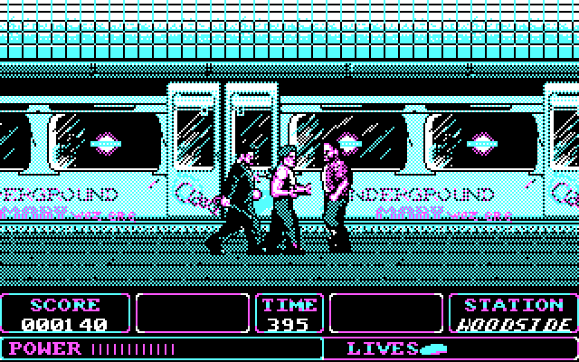 Fallen Angel IBM PC/Compatibles Screenshot: Two against one as usual...