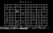 Maxit for IBM PC/Compatibles - Pieces slowly removed from the board...