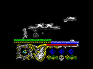 Hundra for ZX Spectrum - Water ahead...
