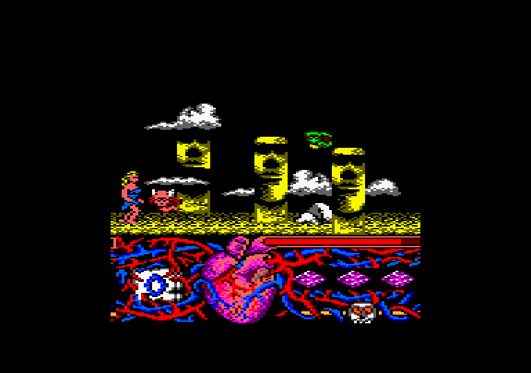 Hundra Amstrad CPC Screenshot: Continuing the search?