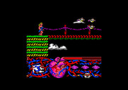 Hundra for Amstrad CPC - About to cross a bridge...
