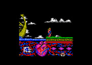 Hundra for Amstrad CPC - Game start.