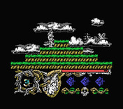Hundra for MSX - Up in the clouds again.