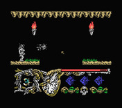 Hundra for MSX - Another gap...can I make this jump?