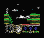 Hundra for MSX - Can I jump over this large gap?