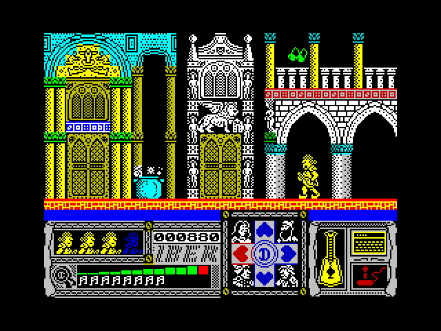 Casanova ZX Spectrum Screenshot: Exploring some more...