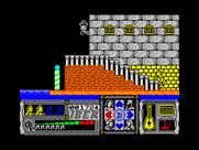 Casanova for ZX Spectrum - Heading up some stairs...