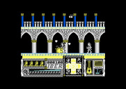 Casanova for Amstrad CPC - Game start.