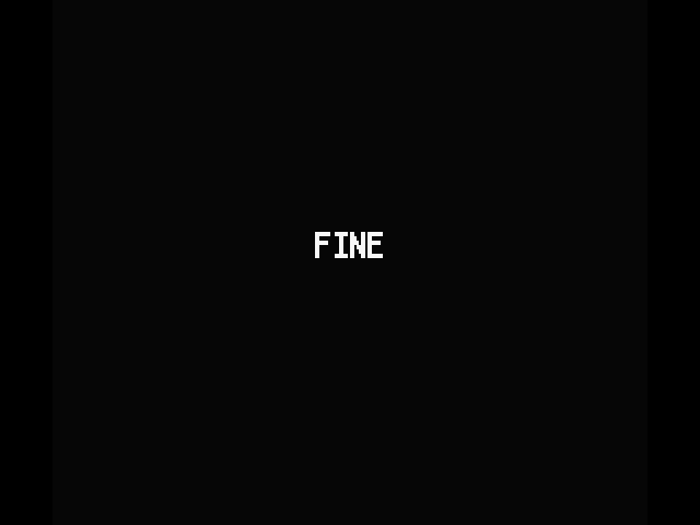 Casanova MSX Screenshot: Game over.