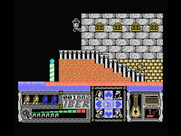 Casanova for MSX - Some stairs up to the next platform...