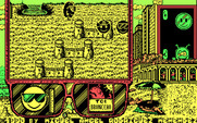 Toi Acid Game for IBM PC/Compatibles - Some sandcastles...